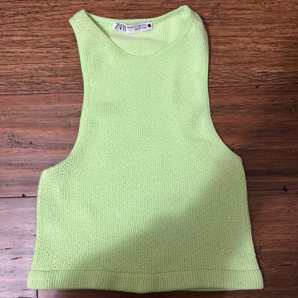 zara tank top